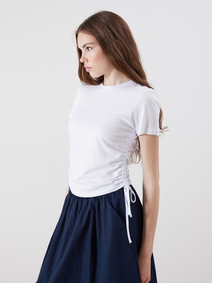 Lc Waikiki Yeni Sezon Bisiklet Yaka Kadın Tişört