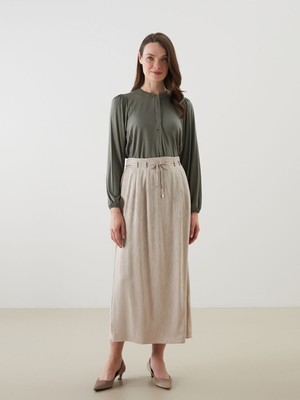 Lc Waikiki Yeni Sezon Loose Fit A Kesim Kadın Etek
