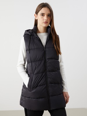 Lc Waikiki Yeni Sezon Kapüşonlu Kadın Şişme Yelek