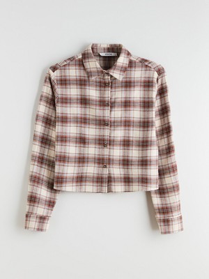 Lc Waikiki Yeni Sezon Ekose Kadın Gömlek