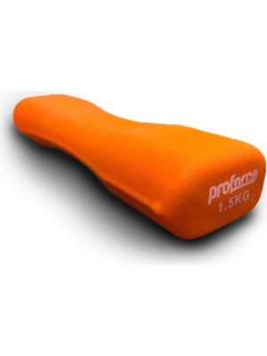 PremiumPort Sağlam ve Hafif 1,5 kg Neopren Dambıl Tek Adet, Evde Spor Için Ideal