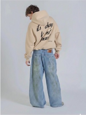 LAYORA -Unisex 3 Iplik Oversize Sweatshirt – Spor & Günlük Tarz 003
