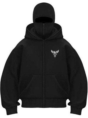 LAYORA Maskelı Kapüşonlu Sweatshirt Hoodie Oversize