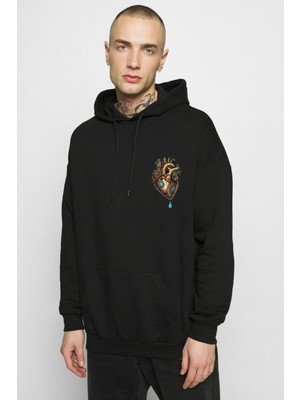 LAYORA Kalın Kumaşlı Baskılı Sweatshirt – Modern ve Şık Görünüm