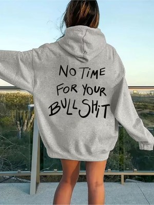 LAYORA Tek Parça Y2K Tarzı Kadın Sonbahar Uzun Kollu Kapüşonlu Sweatshirt