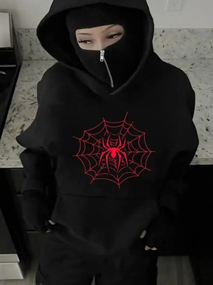 LAYORA Unisex Ninja Hırka – Kalın Polar – Günlük ve Outdoor Kullanım