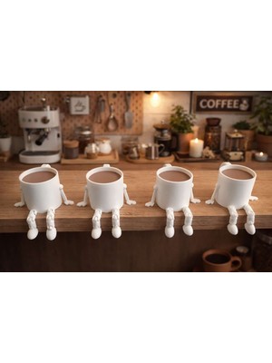 Sevimli Dekoratif Kahve Köşem Biblo