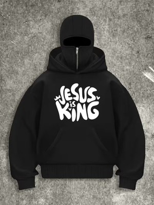 LAYORA Kadınlar Için Gotik Yarış Grafik Baskılı Kapüşonlu Sweatshirt