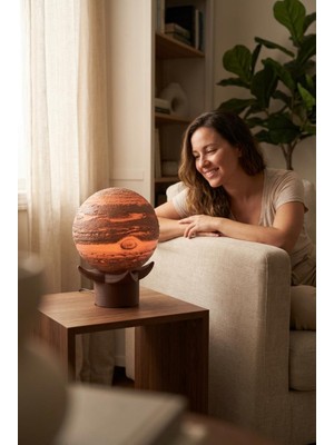 Burçların Gezegenleri - Yay Burcu Jüpiter Ambiyans Işığı – Dekoratif Ambiyans Işığı - Dynacore