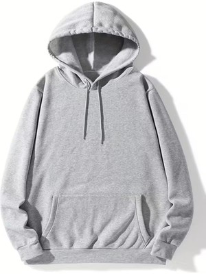 LAYORA Yeni Stil Kapüşonlu Sweatshirt, Ilkbahar, Sonbahar ve Kış Için, Düz Renkler