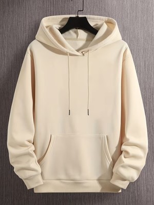 LAYORA Yeni Stil Kapüşonlu Sweatshirt, Ilkbahar, Sonbahar ve Kış Için, Düz Renkler