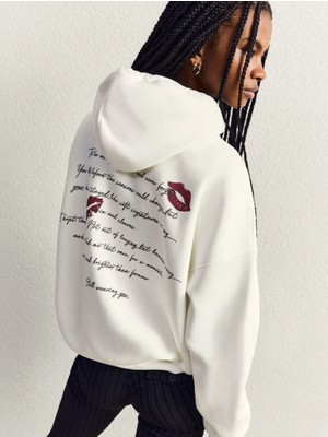 LAYORA Oversize Baskılı Hoodie