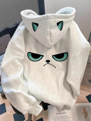 LAYORA 3 Iplik Kapüşonlu Hoodie – Kalın Kumaş, Sıcak Tarz