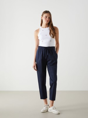 Lc Waikiki Yeni Sezon Beli Lastikli Kadın Pantolon