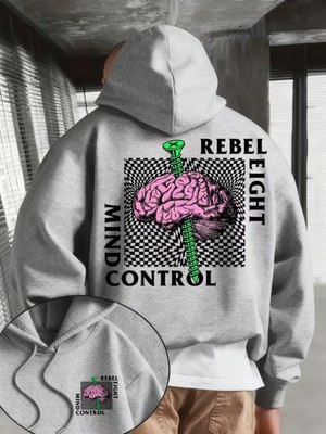 LAYORA Erkek Kapüşonlu Sweatshirt Tüm Sezon Rahat Kesim, Kışlık Kapüşonlu