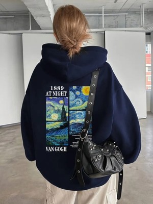LAYORA 3 Iplik Kapüşonlu Hoodie – Kalın Kumaş, Sıcak Tarz