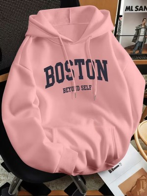 LAYORA -Kadin Baskılı Sweatshırt 3iplik Kaliteli Kumaş Oversize Kesim