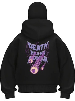 LAYORA Ninja Kapüşonlu Polar Hırka – Unisex – Sıcak ve Yumuşak Kumaş