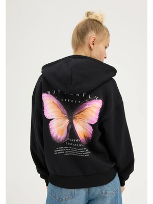 LAYORA Cool Desenli Hoodie