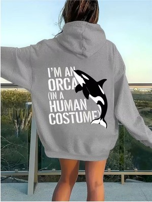 LAYORA Tek Parça Y2K Tarzı Kadın Sonbahar Uzun Kollu Kapüşonlu Sweatshirt