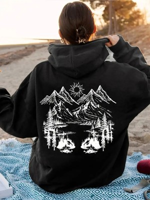 LAYORA Baskılı Hoodie – Modern Streetwear Tarzını Yansıtan Şık Model
