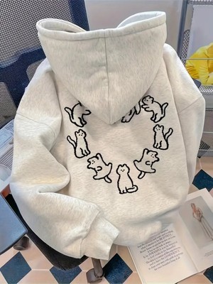 LAYORA Polar Hoodie – Kışın Vazgeçilmezi Şık Model
