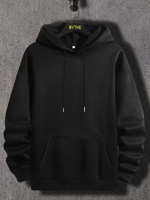 LAYORA Yeni Stil Kapüşonlu Sweatshirt, Ilkbahar, Sonbahar ve Kış Için, Düz Renkler