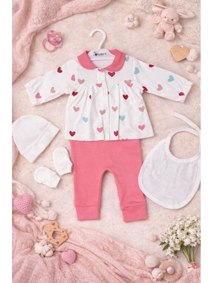 Kidseria 5 Parça Yenidoğan Hastane Çıkışı Seti