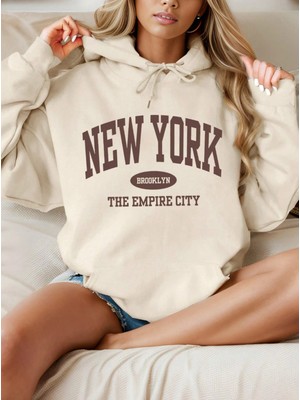 LAYORA Hoodie – Yazı Baskılı Kapüşonlu Sweatshirt