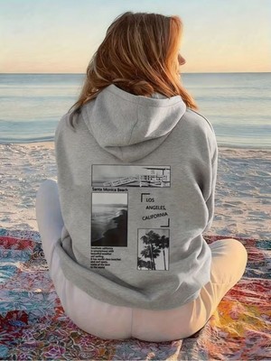 LAYORA Tek Parça Y2K Tarzı Kadın Sonbahar Uzun Kollu Kapüşonlu Sweatshirt