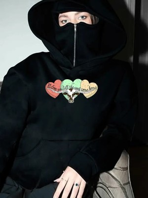 LAYORA Kar Maskeli Polar Sweatshirt – Spor ve Şık Tasarım – Kışın Vazgeçilmezi