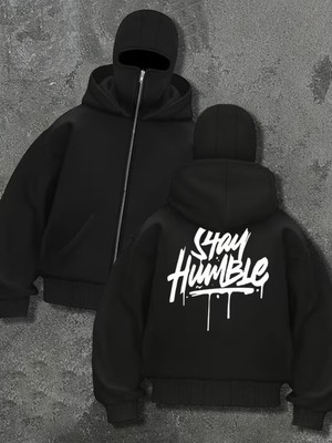 LAYORA Kadınlar Için Gotik Yarış Grafik Baskılı Kapüşonlu Sweatshirt