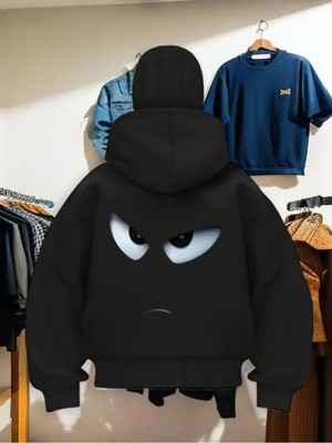 LAYORA Sokak Giyimi Için Bol Kesim Fermuarlı Kazak