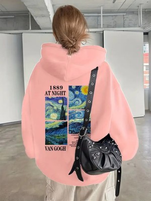 LAYORA 3 Iplik Kapüşonlu Hoodie – Kalın Kumaş, Sıcak Tarz