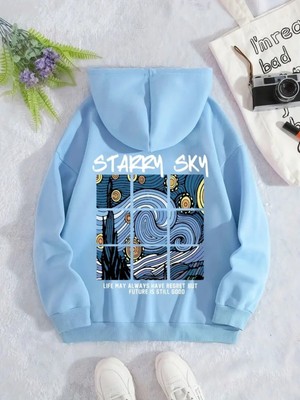 LAYORA 3 Iplik Kapüşonlu Hoodie – Kalın Kumaş, Sıcak Tarz