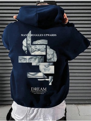 LAYORA Erkek Basic Tişört – Oversize Günlük Stil