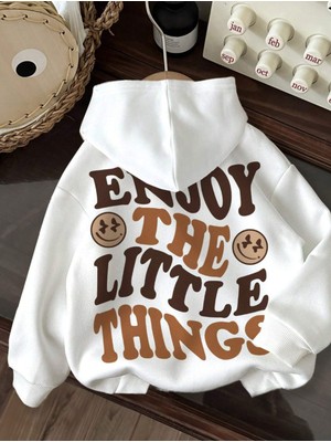 LAYORA Hoodie – Yazı Baskılı Kapüşonlu Sweatshirt