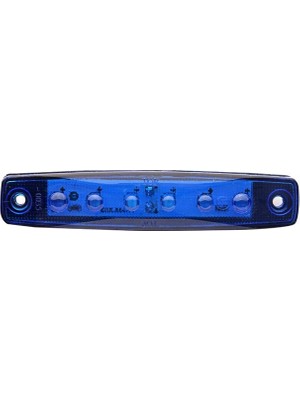 Khi-Zai Mavi Parmak LED Dorse Lamba 6 Ledli 12-24V