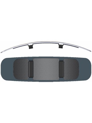 Khi-Zai Iç Dikiz Aynası Bombeli Lastikli Cici Geçme 30X8CM 549040