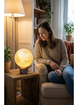 Burçların Gezegenleri - Akrep Burcu Plüton Ambiyans Işığı – Dekoratif Ambiyans Işığı - Dynacore