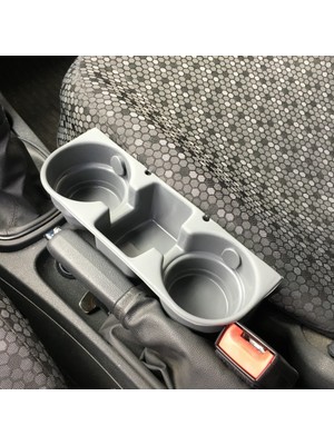 Khi-Zai Koltuk Arası Koltuk Arkası Bardaklık Organizer Gri