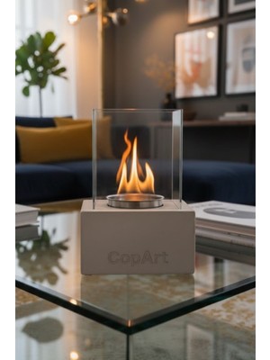 Copart Muko Biyoetanol Masaüstü Şömine - 1 LT YAKIT HEDİYELİ