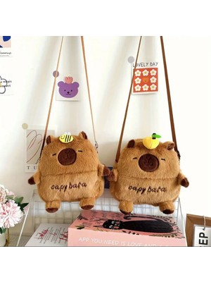 WYS Sevimli Kapibara Peluş Askılı Çanta