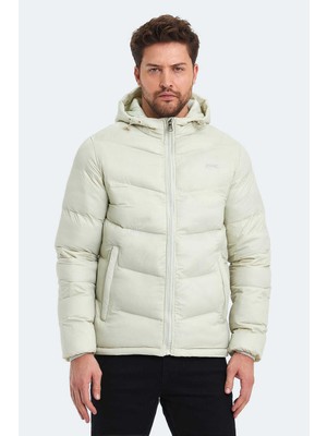 Slazenger World Erkek Mont Beyaz