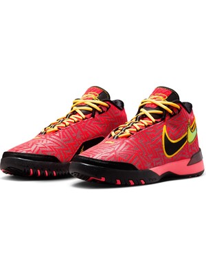 Nike Lbj Nxxt Genisus Erkek Kırmızı Basketbol Ayakkabısı HF0712-600(DAR Kalıp)