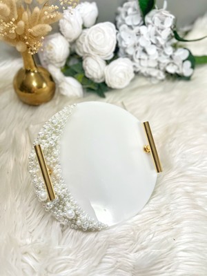 Epoksi Tepsi Damat Tepsisi 25 cm Incili