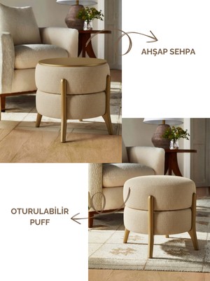 Mobistore Mobilya Nehir Sihirli Puff