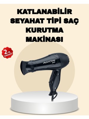 Astraltech Taşınabilir Saç Kurutma Makinesi Enerji Tasarruflu Kullanım