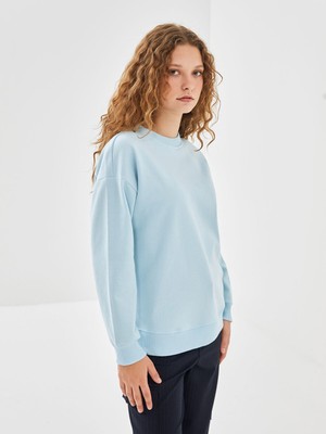 Lc Waikiki Yeni Sezon Bisiklet Yaka Kadın Sweatshirt