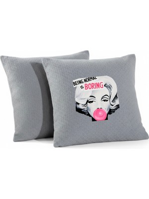 Hipder Baskılı Kırlent Seti